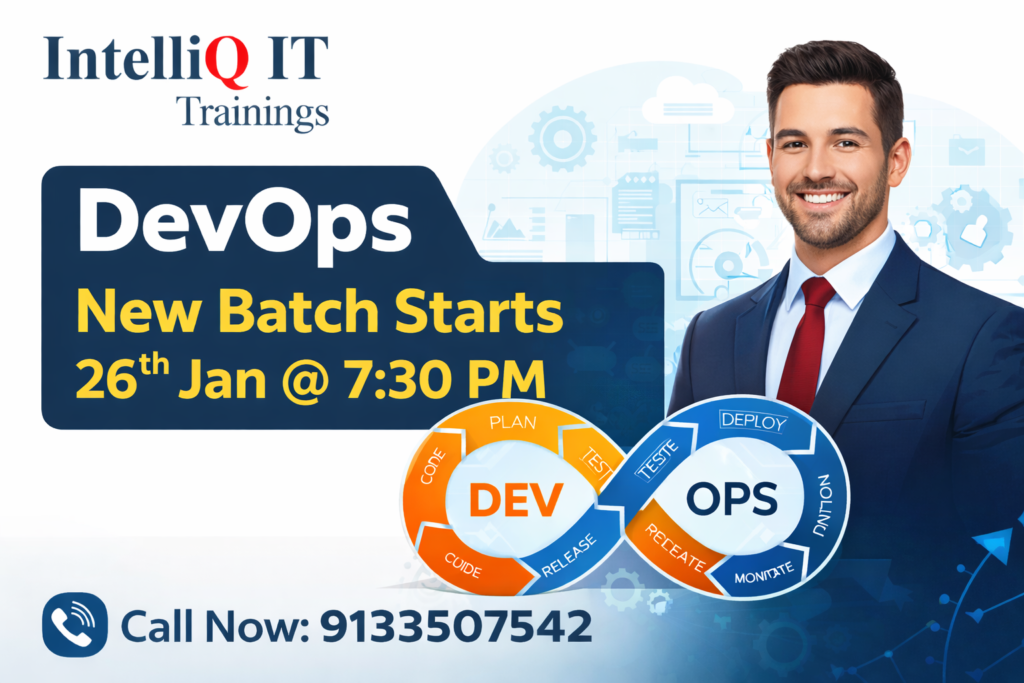 DevOps newbatch starts on 26th Jan