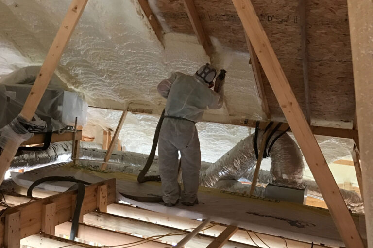 Residential Spray Foam Insulation 1 768x512