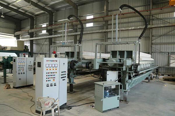 Fully Automatic Filterpress System with auto cloth washing carrier 1 1